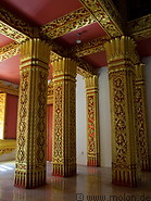13 Ornamental pillars with carvings