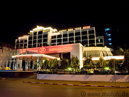 17 Lao Plaza hotel at night