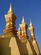 11 Small stupas on the second level