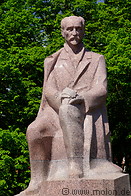 19 Poet Rainis statue
