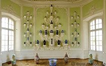 18 Oval porcelain cabinet