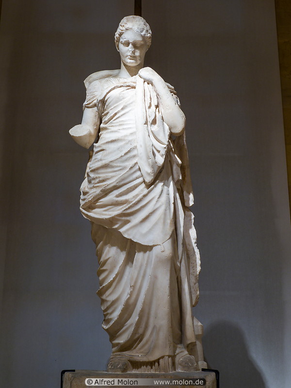 16 Marble statue of Hygeia