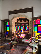 17 Stained glass room