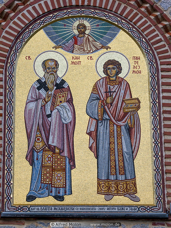 33 Mosaic on St Panteleimon church