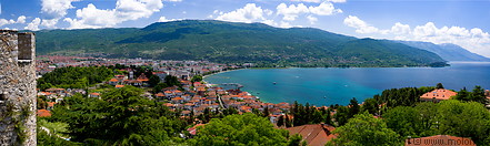 62 View of Ohrid from fortress
