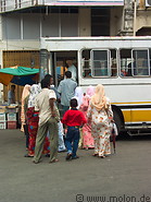 20 People boarding the bus