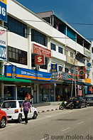 13 Street with shops and bank