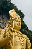 11 Golden statue of Lord Murugan