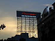 21 Billboard at dusk