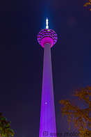 22 KL tower at night