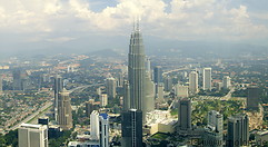 04 KL skyline with Petronas towers