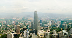 19 KL skyline with Petronas towers