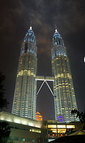 30 Petronas towers at night