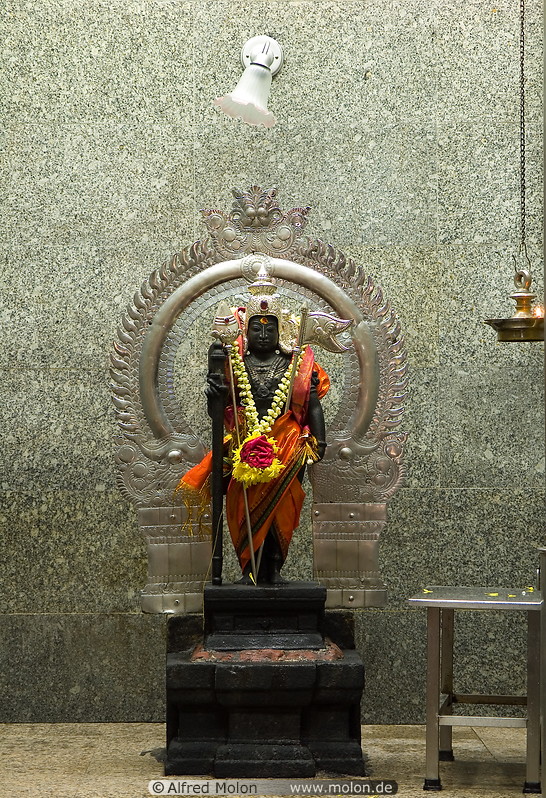 15 Black Hindu god statue