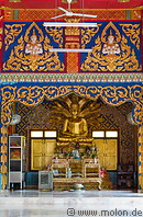 05 Temple hall with seated Buddha statue