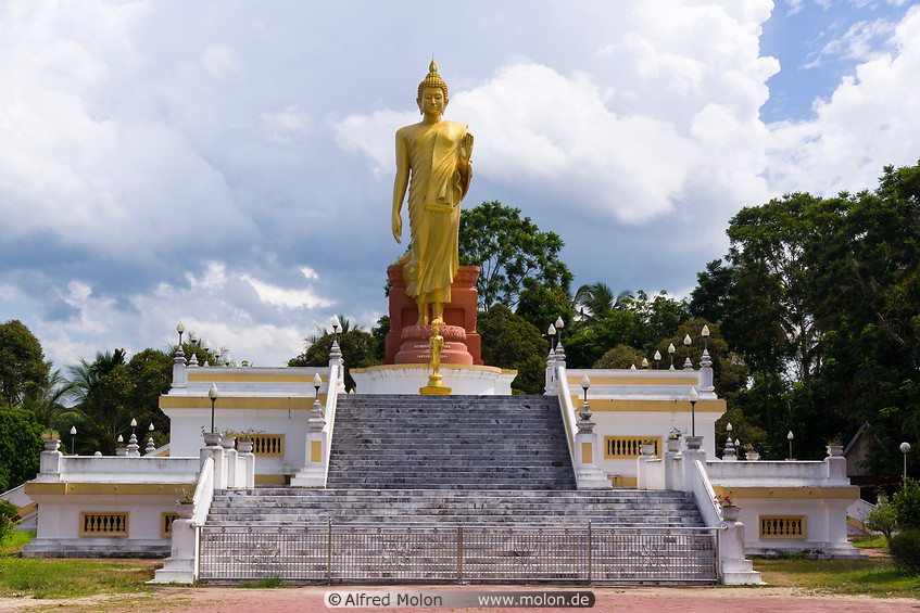 07 Standing Buddha statue