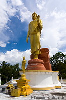 12 Standing Buddha statue