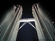 20 Petronas towers at night