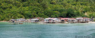 11 Stilt houses settlement on Pulau Banggi