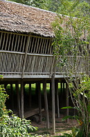 22 Rungus longhouse on stilts