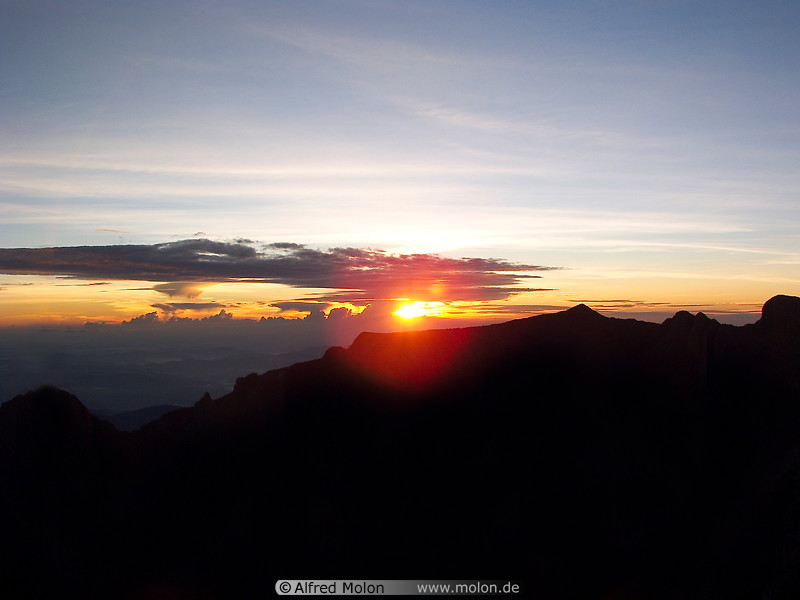 03 Sunrise on Mt Kinabalu