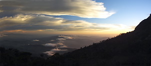 01 Sunset panorama view