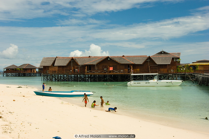13 Sipadan water village resort and beach