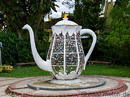 35 Tea pot statue in Sabah tea resort