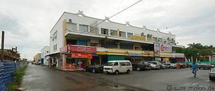 24 Building block with shops