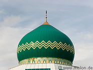 16 Green Al-Kauthar mosque dome