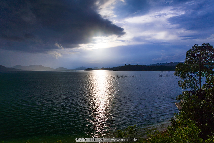 17 Batang Ai lake at sunset