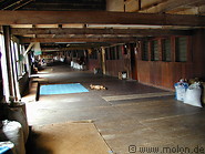 06 Iban longhouse interior