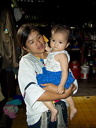 11 Young Kelabit woman with baby girl