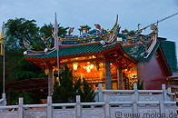 15 Tua Pek Kong Chinese temple at dusk