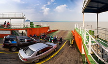 12 Cars on Batang Lupar ferry