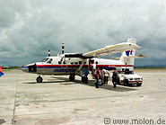 01 Twin Otter in Miri airport