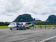 01 MasWings ATR72 plane in Mulu airport