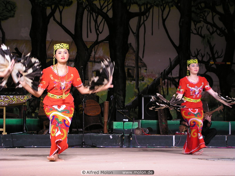 42 Sarawak dance performance