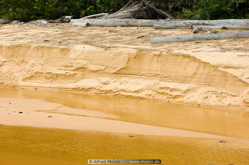 13 Layered sand bank
