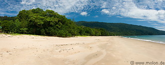06 Main beach and rainforest