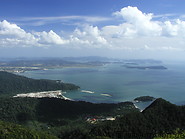 15 View to the south with Langkawi archipelago