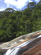 09 On top of the Telega Tujuh waterfall