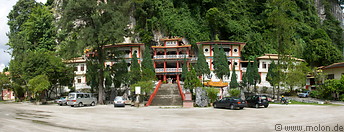 13 Temple buildings outside the cave