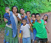 01 Children Playing on the Forest Road
