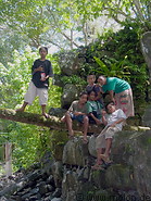 04 Schoolboys playing in the ancient Lelu ruins