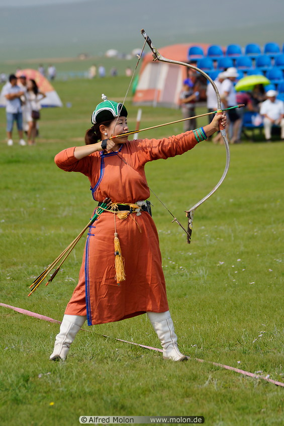 25 Female archer