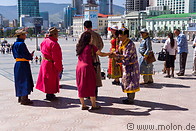 23 People in traditional Mongolian dress
