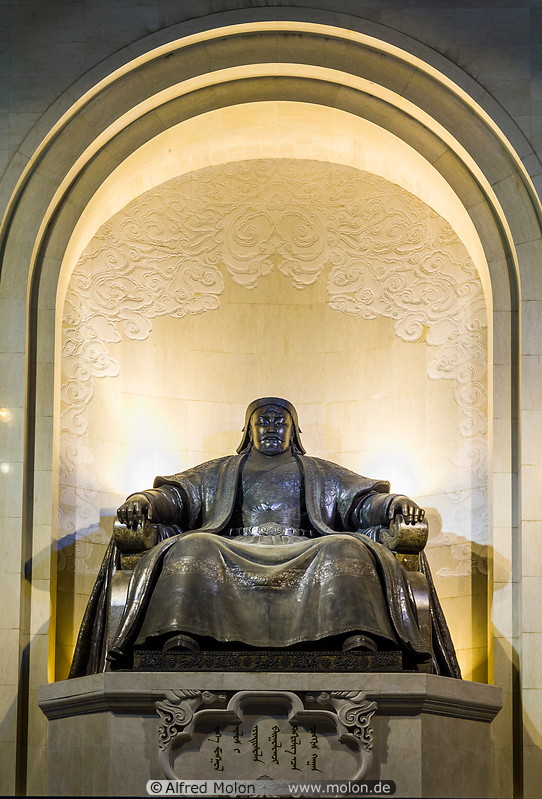 14 Genghis Khan statue