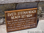 09 Sveti Stefan 100 Euro beach set