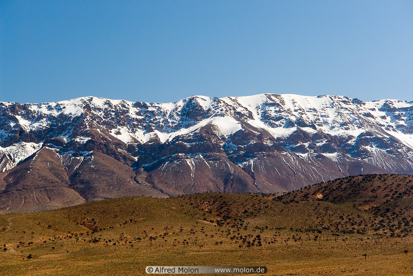 21 Snow capped peaks of the eastern High Atlas